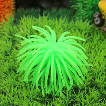 Load image into Gallery viewer, Aquarium Articles Decoration TPR Simulation Sea Urchin Ball Coral, Size: L, Diameter: 13cm, Size: L