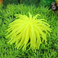 Load image into Gallery viewer, Aquarium Articles Decoration TPR Simulation Sea Urchin Ball Coral, Size: L, Diameter: 13cm, Size: L