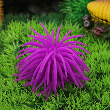 Load image into Gallery viewer, Aquarium Articles Decoration TPR Simulation Sea Urchin Ball Coral, Size: M, Diameter: 10cm, Size: M