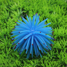 Load image into Gallery viewer, Aquarium Articles Decoration TPR Simulation Sea Urchin Ball Coral with Point, Size: S, Diameter: 7cm, 7cm