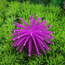 Load image into Gallery viewer, Aquarium Articles Decoration TPR Simulation Sea Urchin Ball Coral with Point, Size: S, Diameter: 7cm, 7cm