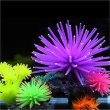 Load image into Gallery viewer, Aquarium Articles Decoration TPR Simulation Sea Urchin Ball Coral with Point, Size: S, Diameter: 7cm, 7cm