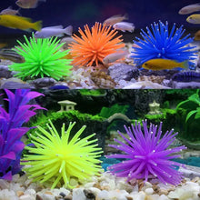 Load image into Gallery viewer, Aquarium Articles Decoration TPR Simulation Sea Urchin Ball Coral with Point, Size: S, Diameter: 7cm, 7cm