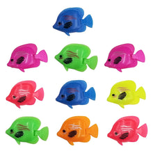 Load image into Gallery viewer, 10 PCS Aquarium Articles Decoration Plastic Floating Fake Fish, Size: 5*3cm, Aquarium Fake Fish Decoration