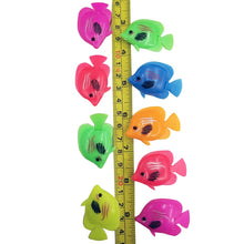 Load image into Gallery viewer, 10 PCS Aquarium Articles Decoration Plastic Floating Fake Fish, Size: 5*3cm, Aquarium Fake Fish Decoration