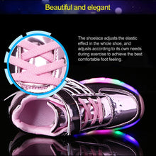 Load image into Gallery viewer, K02 LED Light Single Wheel Wing Roller Skating Shoes Sport Shoes, Size : 35