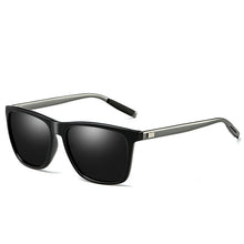 Load image into Gallery viewer, Men Retro Fashion Aluminum Magnesium Frame UV400 Polarized Sunglasses