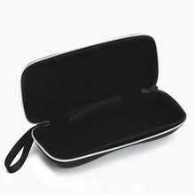 Load image into Gallery viewer, Sunglasses PU Leather Shell Zipper Glasses Case Box, Size: 16.5*6cm