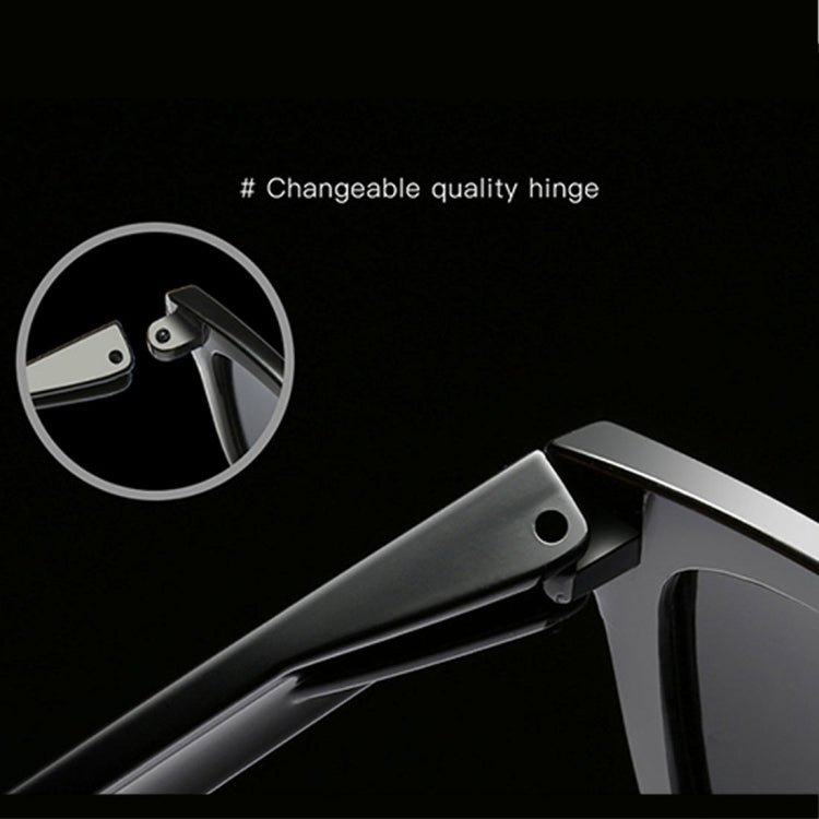 Unisex Retro Fashion Plastic Frame UV400 Polarized Sunglasses