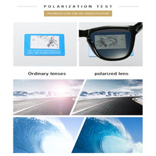 Load image into Gallery viewer, Unisex Retro Fashion Plastic Frame UV400 Polarized Sunglasses
