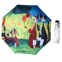 Load image into Gallery viewer, Creative Fresh Style Three Fold Silver Tape Anti Ultraviolet Sunshade Umbrella, OG3876A, OG3876B, OG3876C