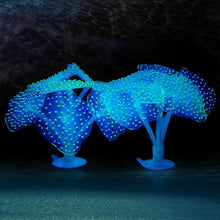 Load image into Gallery viewer, Aquarium Articles Decoration Silicone Simulation Fluorescent Sucker Jellyfish, Size: 10*10*9cm