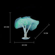 Load image into Gallery viewer, Aquarium Articles Decoration Silicone Simulation Fluorescent Sucker Jellyfish, Size: 10*10*9cm