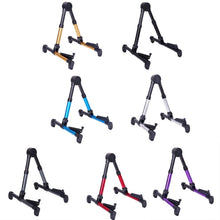 Load image into Gallery viewer, Simple Folding Vertical Guitar Violin Ukulele Bracket Musical Instrument Stand, OG3909AA, OG3909B, OG3909J, OG3909L, OG3909P, OG3909R, OG3909S