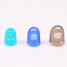 Load image into Gallery viewer, 10 PCS Guitar Ukulele Stringed Instrument Finger Protector Anti-pain Finger Cap in Random Color Delivery(Size: S), Size: S
