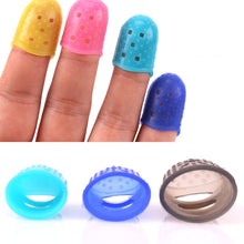 Load image into Gallery viewer, 10 PCS Guitar Ukulele Stringed Instrument Finger Protector Anti-pain Finger Cap in Random Color Delivery(Size: L), Size: L