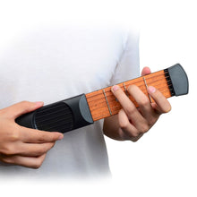Load image into Gallery viewer, Mini Pocket Guitar Portable Guitar Trainer Finger Chord Conversion Trainer KD10, 4 characters, 6 characters