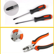Load image into Gallery viewer, 9 in 1 Tool Set General Household Hand Tool Kit with Toolbox Storage Case, 9 in 1