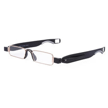 Load image into Gallery viewer, Portable Folding 360 Degree Rotation Presbyopic Reading Glasses with Pen Hanging, +2.50D