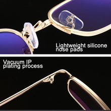 Load image into Gallery viewer, Folding Anti Blue-ray Presbyopic Reading Glasses with Case &amp; Cleaning Cloth, +1.00D