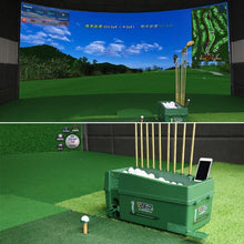 Load image into Gallery viewer, PGM Golf Ball Dispenser Automatic Tee Up Machine with Club Rack, Size: 62x32x32cm