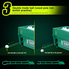 Load image into Gallery viewer, PGM Golf Ball Dispenser Automatic Tee Up Machine with Club Rack, Size: 62x32x32cm