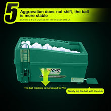 Load image into Gallery viewer, PGM Golf Ball Dispenser Automatic Tee Up Machine with Club Rack, Size: 62x32x32cm