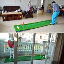 Load image into Gallery viewer, PGM Golf Double Colors Putting Mat Push Rod Trainer, Size: 50x300cm, Size: 50x300cm