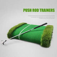 Load image into Gallery viewer, PGM Golf Double Colors Putting Mat Push Rod Trainer, Size: 75x300cm, Size: 75x300cm