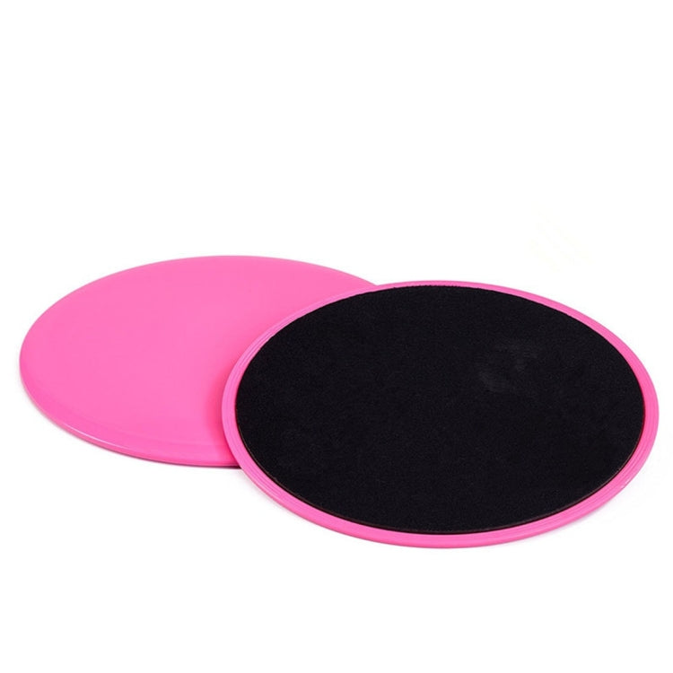 1 Pair 17.8cm Fitness Exercise Core Training Abdominal Workout Gliding Discs Sliding Disc