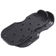 Load image into Gallery viewer, Garden Lawn Garden Tools Grass Ripper Spiked Shoes with 8 Metal Buckles, With 8 Metal Buckles (Black), With 8 Metal Buckles (Green)