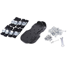 Load image into Gallery viewer, Garden Lawn Garden Tools Grass Ripper Spiked Shoes with 8 Metal Buckles, With 8 Metal Buckles (Black), With 8 Metal Buckles (Green)