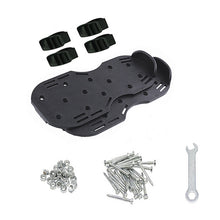 Load image into Gallery viewer, Garden Lawn Garden Tools Grass Ripper Spiked Shoes with 4 Plastic Buckles, With 4 Plastic Buckles (Black), With 4 Plastic Buckles (Green)