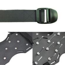 Load image into Gallery viewer, Garden Lawn Garden Tools Grass Ripper Spiked Shoes with 4 Plastic Buckles, With 4 Plastic Buckles (Black), With 4 Plastic Buckles (Green)