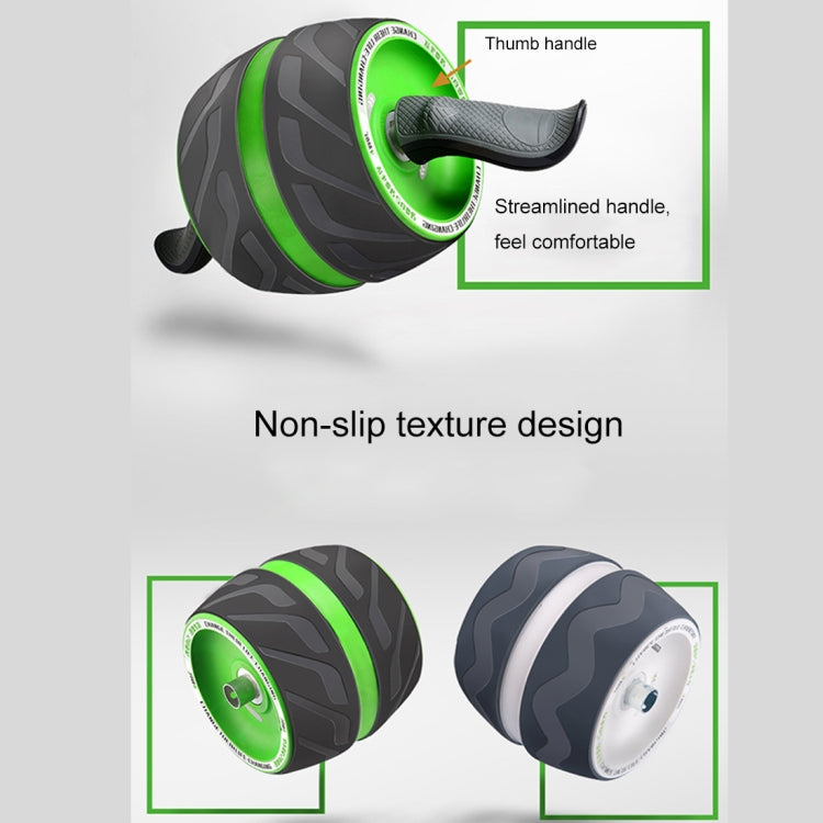 Automatic Rebound Abdominal Roller Round Home Office Mute Fitness Equipment for Man / Woman