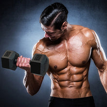 Load image into Gallery viewer, 10KG Red Seal Household Glue Fitness Hexagon Dumbbells