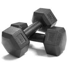 Load image into Gallery viewer, 4kg A Pair Glue-Covered Hexagonal Dumbbell