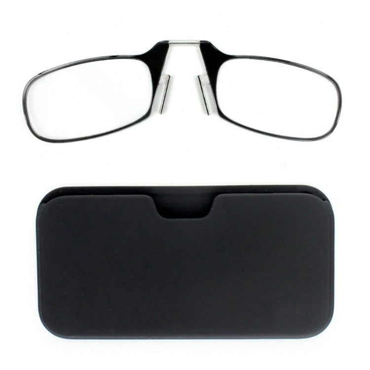 Ultra Thin High-definition Nose Resting Card Style Portable Presbyopic Hypermetropic Reading Glasses, +2.50D