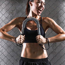 Load image into Gallery viewer, 60kg Spring Hand Grips Arm Strength Brawn Training Device + Hand Guard Set