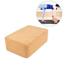 Load image into Gallery viewer, High-density Environmental Protection Fitness-assisted Yoga Cork Bricks