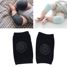 Load image into Gallery viewer, One Pair Anti-slip Children Baby Crawling Walking Knee Guard Elbow Guard Protecting Pads, 12*9CM (Black), 12*9CM (Pink), 12*9CM (Green), 12*9CM (Grey), 12*9CM (Blue), 12*9CM (Light Grey)