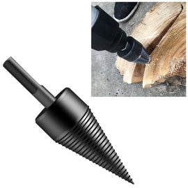 Household Domestic Woodcutter Drill Electric Wooden Split Cone Drill 42mm Square Shank, 42mm Square Shank