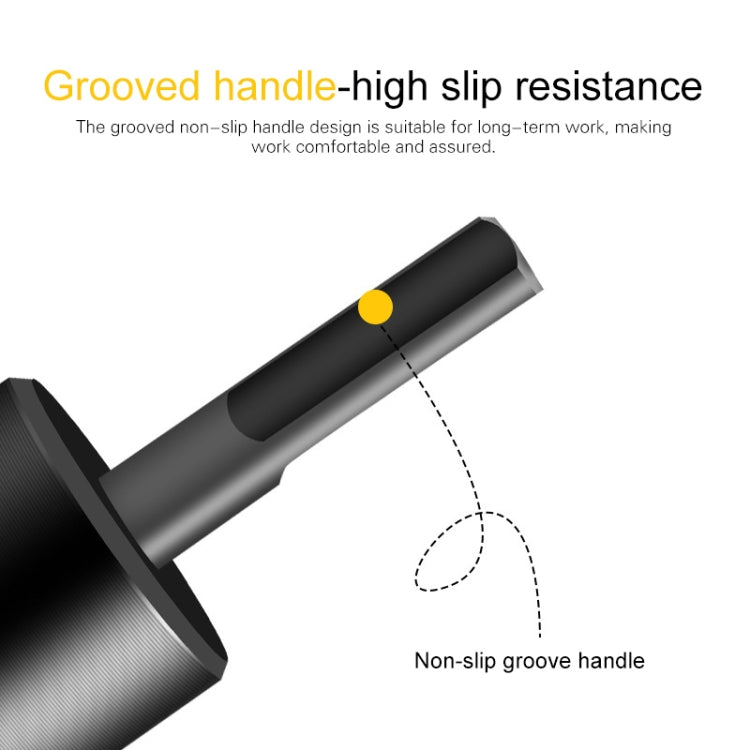 Household Domestic Woodcutter Drill Electric Wooden Split Cone Drill 42mm Square Shank, 42mm Square Shank
