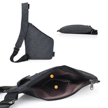 Load image into Gallery viewer, Multi-Function Portable Anti-theft Polyester Business Chest Bag Outdoor Sports Left Shoulder Bag for Men