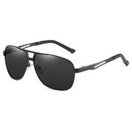 Men Fashion UV400 Aluminium-magnesium Alloy Frame Polarized Sunglasses