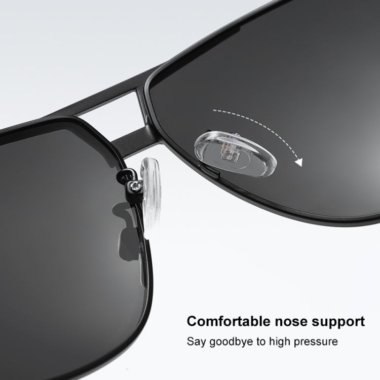 Men Fashion UV400 Aluminium-magnesium Alloy Frame Polarized Sunglasses