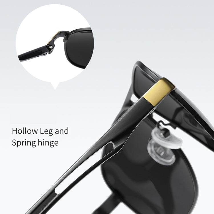 Men Fashion UV400 Aluminium-magnesium Alloy Frame Polarized Sunglasses