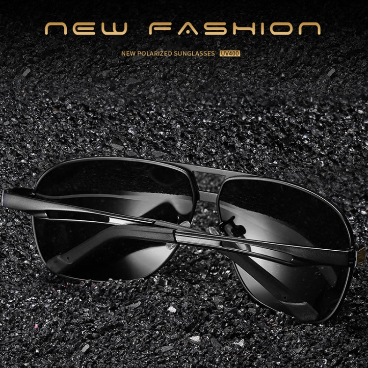 Men Fashion UV400 Aluminium-magnesium Alloy Frame Polarized Sunglasses