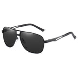 Men Fashion UV400 Aluminium-magnesium Alloy Frame Polarized Sunglasses