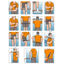 Load image into Gallery viewer, M2 Multifunctional Muscle Relaxation Gear Massage Stick Fitness Roller Rod Shaft